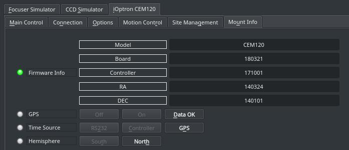 mount info