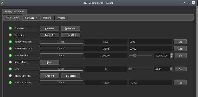 DeepSkyDad Control Panel