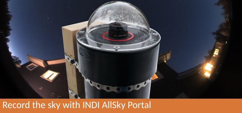 INDI AllSky: Record the Sky