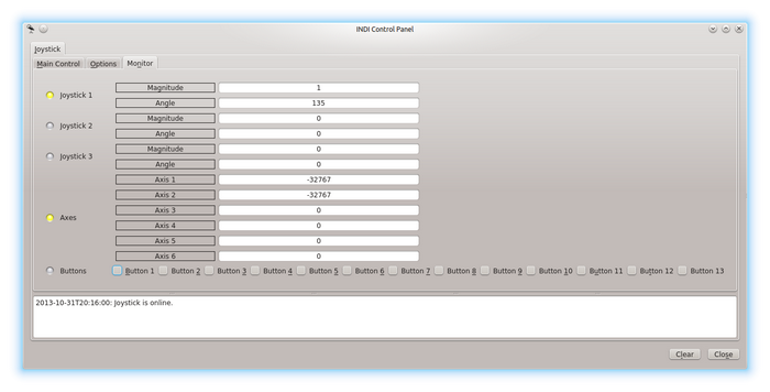 INDI Control Panel